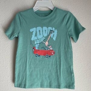 OshKosh B'gosh Teal Short Sleeve Dinosaur Tee size 5T-NWT